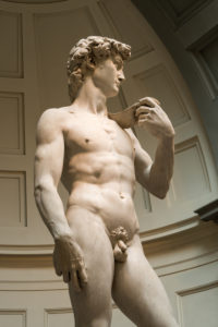 Florenz, Accademia di Belle Arti, David von Michelangelo, Original Florenz, Accademia di Belle Arti, David von Michelangelo, Original